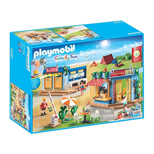 PLAYMOBIL Family Fun 70087 Großer Campingplatz, Ab 4 Jahren von PLAYMOBIL