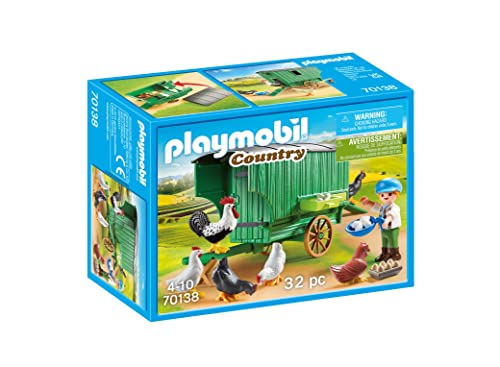 PLAYMOBIL Country 70138 Mobiles Hühnerhaus, Ab 4 Jahren von PLAYMOBIL