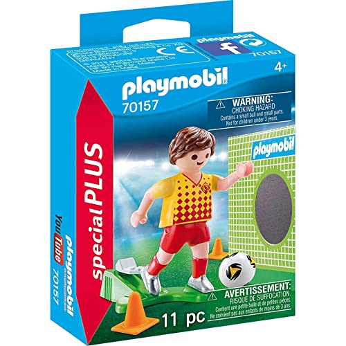 PLAYMOBIL 70157 Special Plus Fußballspieler mit Torwand von PLAYMOBIL