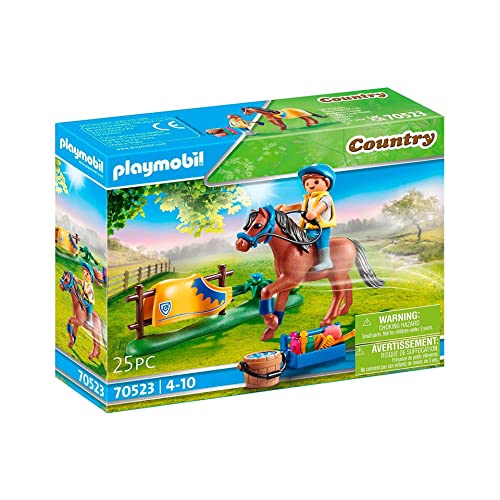 PLAYMOBIL Country Sammelpony Welsh 70523, Blau von PLAYMOBIL