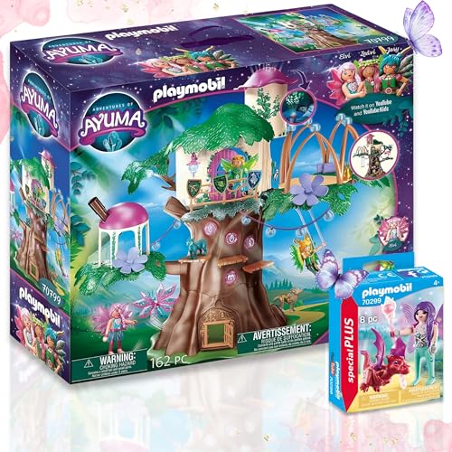 PLAYMOBIL 70799 Gemeinschaftsbaum Special Plus 70299 - Fee mit Drachenbaby - Magische Abenteuer in Einer zauberhaften Welt! von PLAYMOBIL