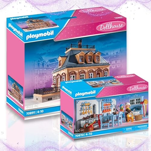 PLAYMOBIL 70891 Nostalgisches Kleines Puppenhaus Dollhouse Küche - Zauberhafte Spielwelt für kreative Rollenspiele!Zauberhafte Spielwelt für kreative Rollenspiele! von PLAYMOBIL