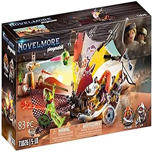 PLAYMOBIL Novelmore 71026 Sal'ahari Sands - Dünensurfer, Spielzeug für Kinder ab 5 Jahren von PLAYMOBIL