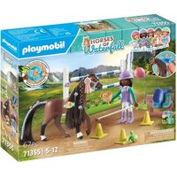 PLAYMOBIL 71355 - Horses of Waterfall - Zoe & Blaze mit Turnierparcours von PLAYMOBIL