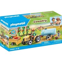 PLAYMOBIL 71442 - Country - Traktor mit Anhänger und Wassertank von PLAYMOBIL