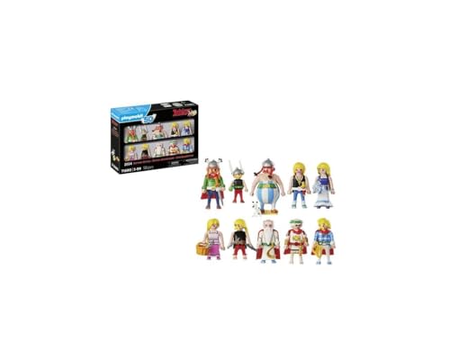 PLAYMOBIL 71680 Asterix Figurenset, Jubiläumsbox, Exklusive Sonderedition mit 10 einzigartigen Figuren, ab 5 Jahren von PLAYMOBIL