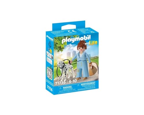 PLAYMOBIL 71736 Geschäftsfrau mit ihrem Dalmatiner von PLAYMOBIL