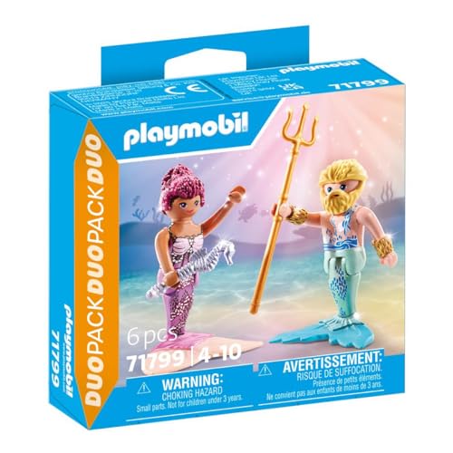 PLAYMOBIL 71799 Sirene und Molch mit Zepter und Dreizack von PLAYMOBIL