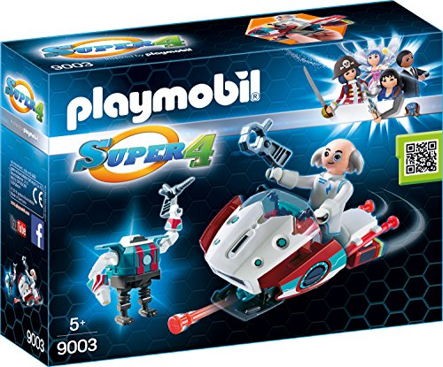 PLAYMOBIL 9003 Skyjet mit Dr X und Roboter von PLAYMOBIL