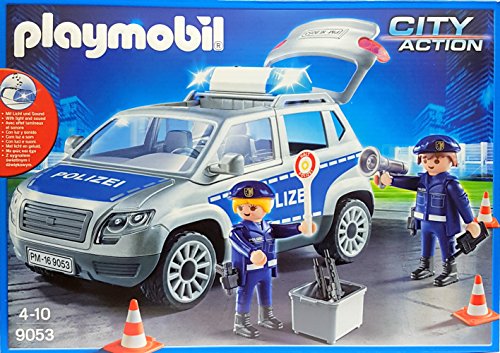 PLAYMOBIL 9053 Polizei Geländewagen Licht und Sound von PLAYMOBIL