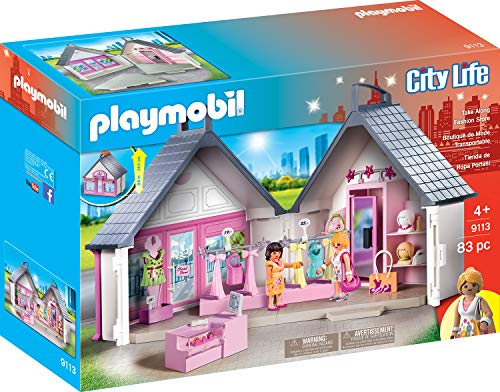 PLAYMOBIL 9113 Stadtleben Mitnehm-Modegeschäft, von PLAYMOBIL