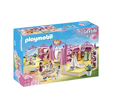 PLAYMOBIL City Life 9226 Brautmodengeschäft mit Salon, Ab 4 Jahren von PLAYMOBIL