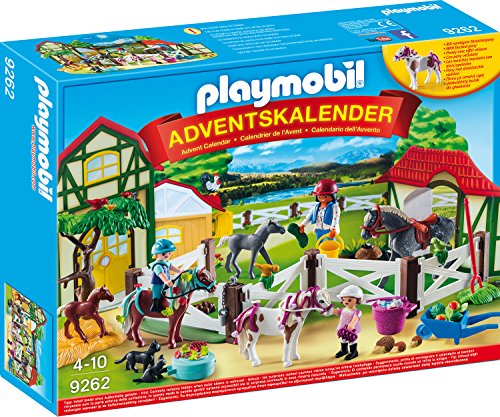 PLAYMOBIL Adventskalender 20219262 Reiterhof, Ab 4 Jahren von PLAYMOBIL