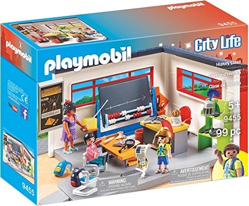 PLAYMOBIL City Life 9455 Klassenzimmer Geschichtsunterricht, Ab 5 Jahren von PLAYMOBIL