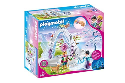 PLAYMOBIL Magic 9471 Kristalltor zur Winterwelt, mit Integrierter Beleuchtung und Kristallarmreif, für Kinder ab 4 Jahren [Exklusiv bei Amazon] von PLAYMOBIL