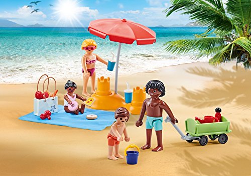 PLAYMOBIL 9819 Familie am Strand (Folienverpackung) von PLAYMOBIL