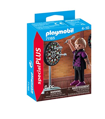 PLAYMOBIL Abwechslung 71165 Dartspieler, Mehrfarbig, one Size von PLAYMOBIL