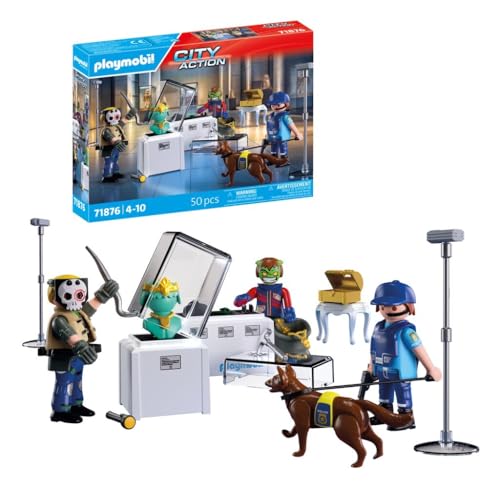 PLAYMOBIL | Action Heroes | Diamantenraub | Abenteuer-Spielzeug mit Spannung & Action | Fördert Rollenspiele und Teamarbeit | Mit vielen Details & Zubehör | Für Kinder ab 4 Jahren | 71876 PLAYMOBIL | Action Heroes | Diamantenraub | Abenteuer-Spielzeug mit Spannung & Action | Fördert Rollenspiele und Teamarbeit | Mit vielen Details & Zubehör | Für Kinder ab 4 Jahren | 71876 von PLAYMOBIL