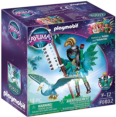 PLAYMOBIL Adventures of Ayuma 70802 Knight Fairy mit Seelentier, Ab 7 Jahren von PLAYMOBIL