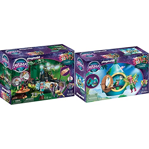 PLAYMOBIL Adventures of Ayuma 70808 Frühlingszeremonie, Spielzeug für Kinder ab 7 Jahren & Adventures of Ayuma 70804 Tropfenhäuschen, Ab 7 Jahren PLAYMOBIL Adventures of Ayuma 70808 Frühlingszeremonie, Spielzeug für Kinder ab 7 Jahren & Adventures of Ayuma 70804 Tropfenhäuschen, Ab 7 Jahren von PLAYMOBIL