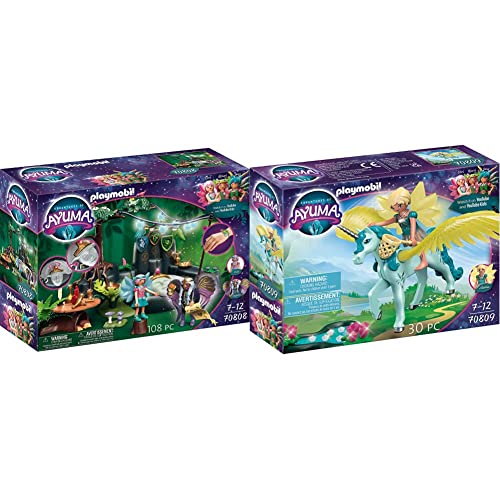 PLAYMOBIL Adventures of Ayuma 70808 Frühlingszeremonie, Spielzeug für Kinder ab 7 Jahren & Adventures of Ayuma 70809 Crystal Fairy mit Einhorn, Spielzeug für Kinder ab 7 Jahren PLAYMOBIL Adventures of Ayuma 70808 Frühlingszeremonie, Spielzeug für Kinder ab 7 Jahren & Adventures of Ayuma 70809 Crystal Fairy mit Einhorn, Spielzeug für Kinder ab 7 Jahren von PLAYMOBIL