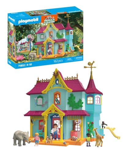PLAYMOBIL | Animals & Friends | Kunterbunte Tier-Villa | Spielzeug ab 4 Jahren | Geschenk für Kinder | Fördert Kreativität & Umgang mit Tieren | Mit Tieren, Figuren & Zubehör | 71852 PLAYMOBIL | Animals & Friends | Kunterbunte Tier-Villa | Spielzeug ab 4 Jahren | Geschenk für Kinder | Fördert Kreativität & Umgang mit Tieren | Mit Tieren, Figuren & Zubehör | 71852 von PLAYMOBIL