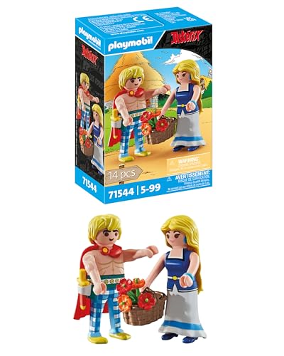 PLAYMOBIL | Asterix | Tragicomix und Falbala | verliebtes Paar aus dem Asterix-Universum | Spielzeug für Kinder ab 5 Jahren | 71544 von PLAYMOBIL