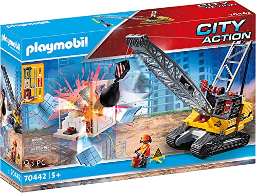 PLAYMOBIL City Action 70442 Kran, ab 5 Jahren von PLAYMOBIL