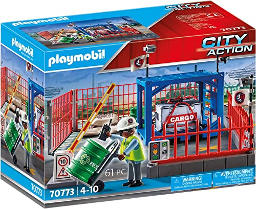 PLAYMOBIL City Action 70773 Frachtlager, Ab 4 Jahren von PLAYMOBIL