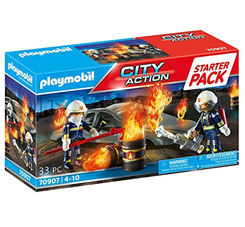 PLAYMOBIL City Action 70907 Starter Pack Feuerwehrübung, Spielzeug für Kinder ab 4 Jahren PLAYMOBIL City Action 70907 Starter Pack Feuerwehrübung, Spielzeug für Kinder ab 4 Jahren von PLAYMOBIL