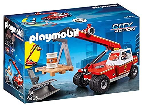 PLAYMOBIL City Action 9465 Feuerwehr-Teleskoplader, Ab 5 Jahren PLAYMOBIL City Action 9465 Feuerwehr-Teleskoplader, Ab 5 Jahren von PLAYMOBIL