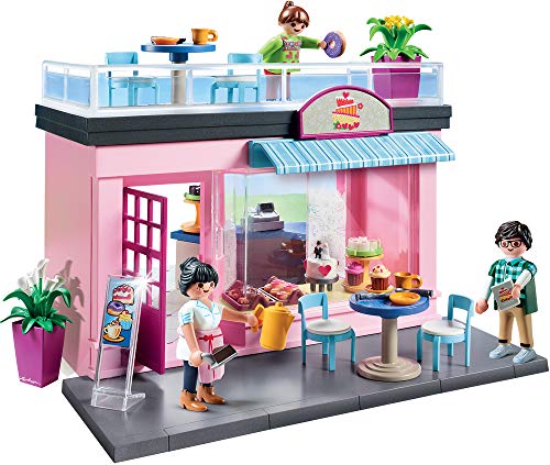 PLAYMOBIL City Life 70015 Mein Lieblingscafé, Ab 4 Jahren von PLAYMOBIL