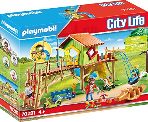 PLAYMOBIL | City Life | Abenteuerspielplatz | Spielzeug für Kinder ab 4 Jahren | 70281 von PLAYMOBIL