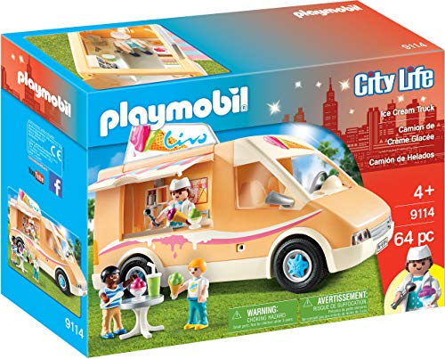 PLAYMOBIL City Life 9114 Eiswagen, Ab 4 Jahren von PLAYMOBIL