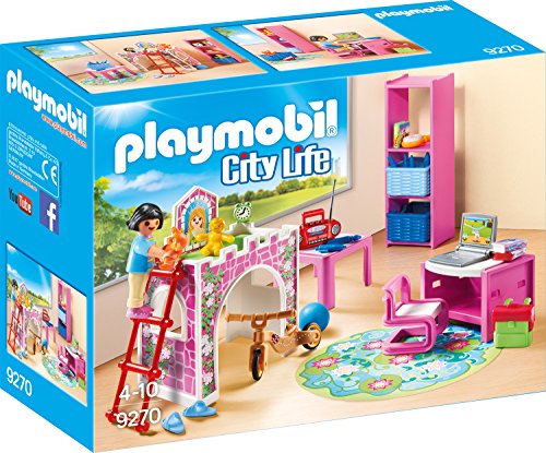 PLAYMOBIL City Life 9270 Fröhliches Kinderzimmer, Ab 4 Jahren von PLAYMOBIL