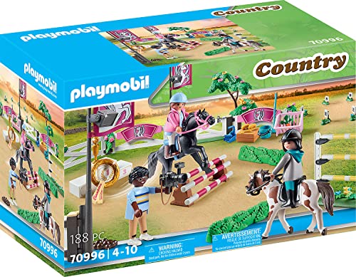 PLAYMOBIL Country 70996 Reitturnier, Spielzeug für Kinder ab 4 Jahren von PLAYMOBIL