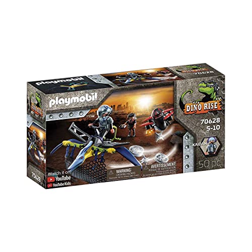 PLAYMOBIL Dino Rise 70628 Pteranodon: Attacke aus der Luft, Ab 5 Jahren von PLAYMOBIL