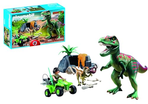 PLAYMOBIL Dinos, Tyrannosaurus Rex mit Explorer 71588, ab 4 Jahren von PLAYMOBIL