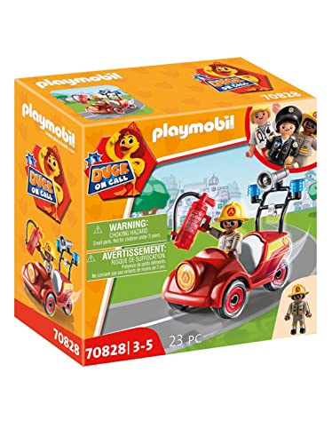 PLAYMOBIL Duck ON Call 70828 Mini-Auto Feuerwehr, Spielzeug für Kinder ab 3 Jahren PLAYMOBIL Duck ON Call 70828 Mini-Auto Feuerwehr, Spielzeug für Kinder ab 3 Jahren von PLAYMOBIL