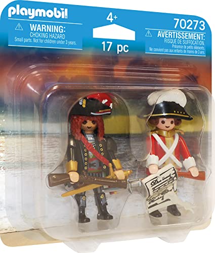 PLAYMOBIL DuoPacks 70273 Piratenkapitän und Rotrock, ab 4 Jahren von PLAYMOBIL