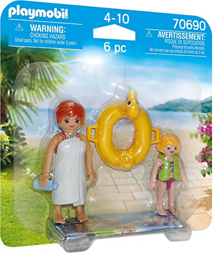 PLAYMOBIL Family Fun 70690 DuoPack Aqua Park Badegäste, Ab 4 Jahren von PLAYMOBIL