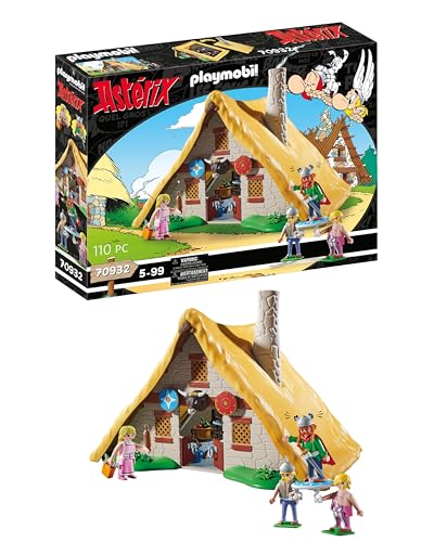 PLAYMOBIL Asterix 70932 Hütte des Majestix, Spielzeug für Kinder ab 5 Jahren von PLAYMOBIL