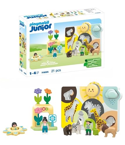 PLAYMOBIL | JUNIOR | Mein erstes Spielzeug ab 1 Jahr | Geschenk für Kleinkinder | Fördert Farbzuordnung, Tiernamen & erste Zahlen | Nachhaltiges Spielzeug mit Sortierfunktion & Zubehör | 71655 PLAYMOBIL | JUNIOR | Mein erstes Spielzeug ab 1 Jahr | Geschenk für Kleinkinder | Fördert Farbzuordnung, Tiernamen & erste Zahlen | Nachhaltiges Spielzeug mit Sortierfunktion & Zubehör | 71655 von PLAYMOBIL