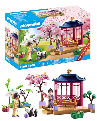 PLAYMOBIL | My Life | Asiatischer Garten mit Pandafütterung | Spielzeug für Kinder ab 4 Jahren | 71762 von PLAYMOBIL