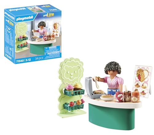 PLAYMOBIL | MyLife | Süßigkeitenstand | Spielzeug für Kinder ab 5 Jahren | 71540 von PLAYMOBIL