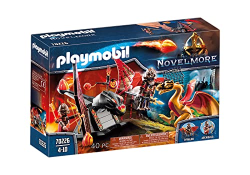 PLAYMOBIL Novelmore 70226 Burnham Raiders Kampftraining des Drachen, Für Kinder von 4-10 Jahren von PLAYMOBIL