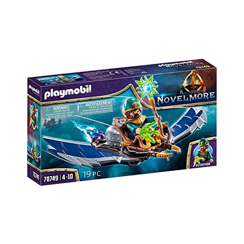 PLAYMOBIL Novelmore 70749 Violet Vale - Magier der Lüfte, Empfohlen ab 4 Jahren von PLAYMOBIL