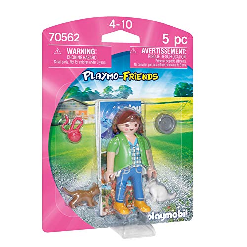 PLAYMOBIL PLAYMO-Friends 70562 Frau mit Katzenbabys, Ab 4 Jahren von PLAYMOBIL