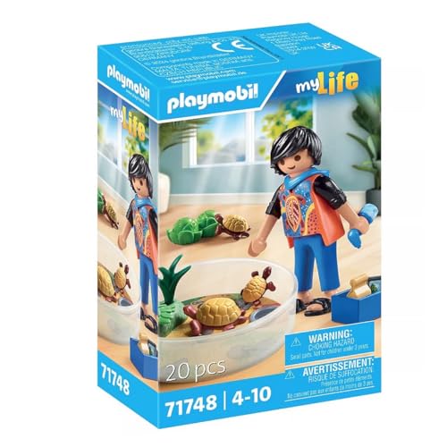 PLAYMOBIL PLL71748 Terrarium TORTUES Familie von PLAYMOBIL