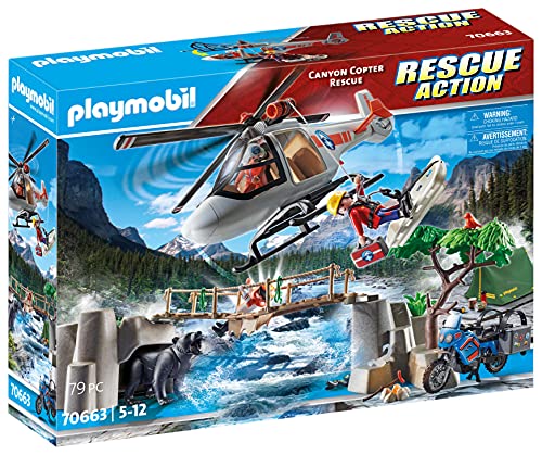 PLAYMOBIL Rescue Action - Sanitätereinheit mit Hubschrauber von PLAYMOBIL